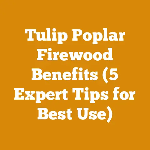 Tulip Poplar Firewood Benefits (5 Expert Tips for Best Use)