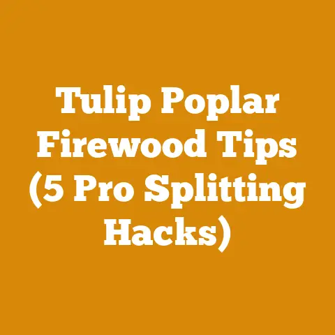 Tulip Poplar Firewood Tips (5 Pro Splitting Hacks)