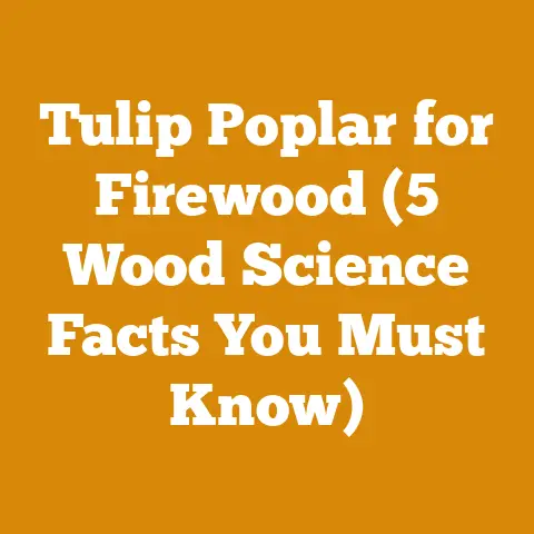Tulip Poplar for Firewood (5 Wood Science Facts You Must Know)