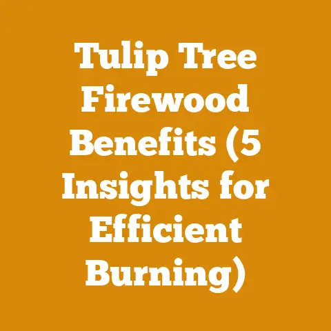 Tulip Tree Firewood Benefits (5 Insights for Efficient Burning)