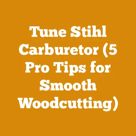 Tune Stihl Carburetor (5 Pro Tips for Smooth Woodcutting)