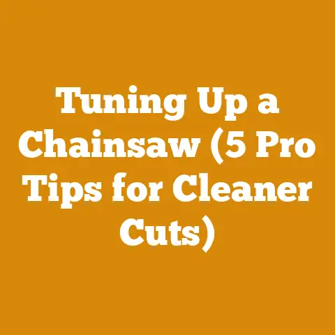 Tuning Up a Chainsaw (5 Pro Tips for Cleaner Cuts)
