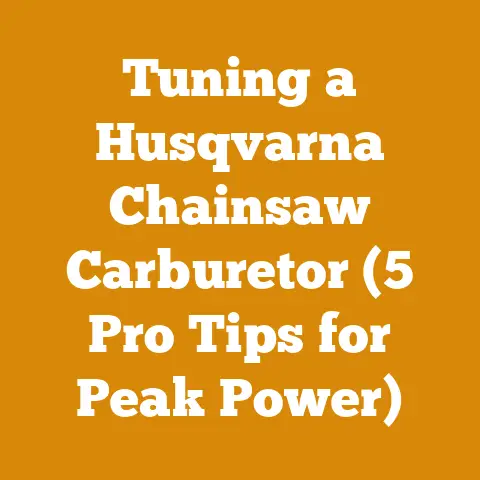 Tuning a Husqvarna Chainsaw Carburetor (5 Pro Tips for Peak Power)