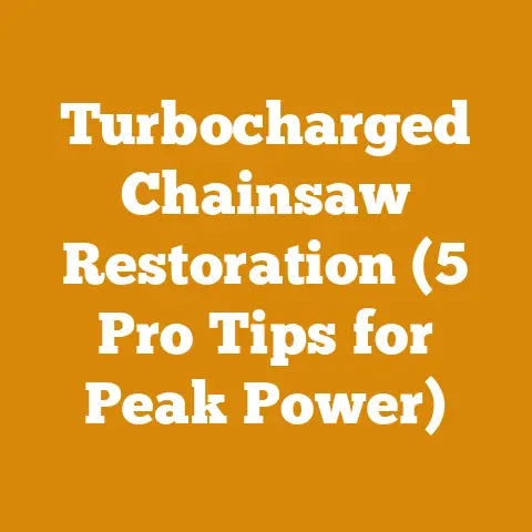 Turbocharged Chainsaw Restoration (5 Pro Tips for Peak Power)