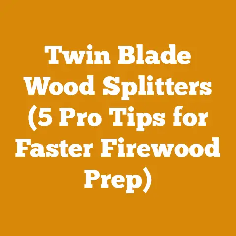 Twin Blade Wood Splitters (5 Pro Tips for Faster Firewood Prep)