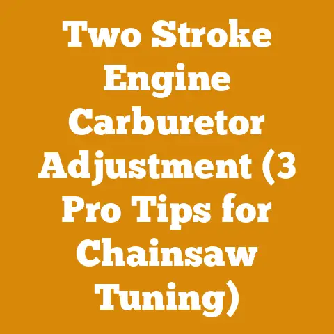 Two Stroke Engine Carburetor Adjustment (3 Pro Tips for Chainsaw Tuning)