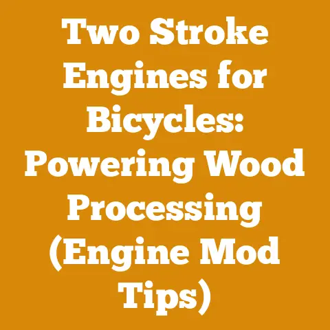 Two Stroke Engines for Bicycles: Powering Wood Processing (Engine Mod Tips)