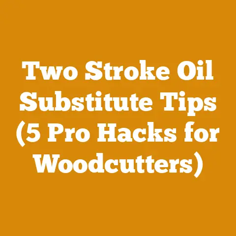 Two Stroke Oil Substitute Tips (5 Pro Hacks for Woodcutters)