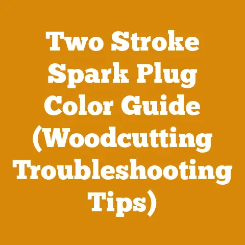 Two Stroke Spark Plug Color Guide (Woodcutting Troubleshooting Tips)