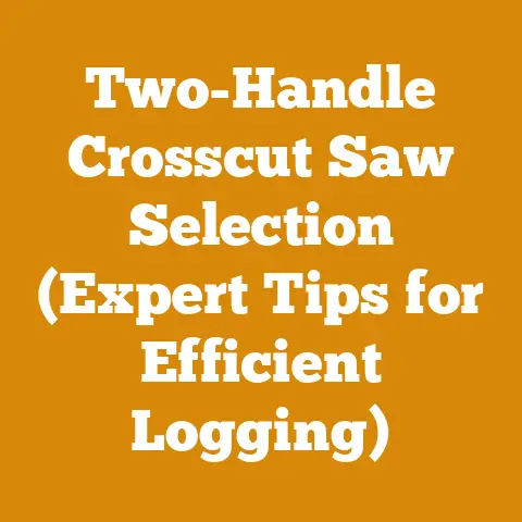 Two-Handle Crosscut Saw Selection (Expert Tips for Efficient Logging)