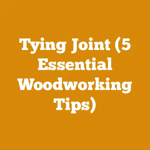 Tying Joint (5 Essential Woodworking Tips)