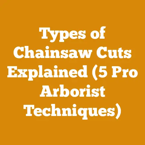Types of Chainsaw Cuts Explained (5 Pro Arborist Techniques)