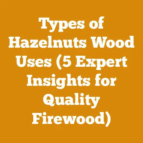 Types of Hazelnuts Wood Uses (5 Expert Insights for Quality Firewood)