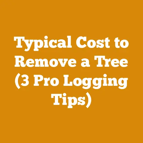 Typical Cost to Remove a Tree (3 Pro Logging Tips)