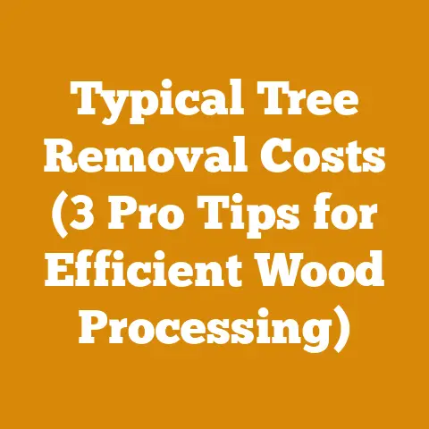 Typical Tree Removal Costs (3 Pro Tips for Efficient Wood Processing)