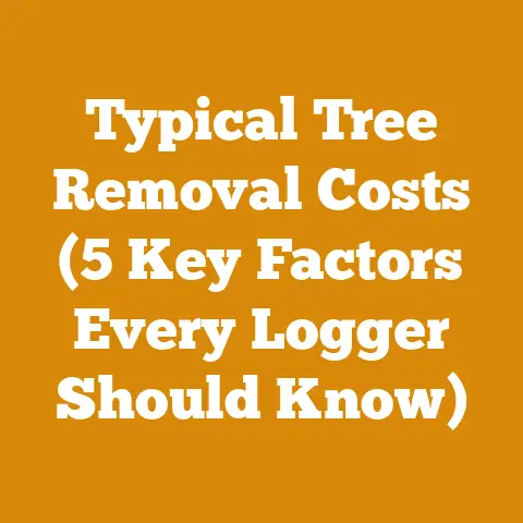 Typical Tree Removal Costs (5 Key Factors Every Logger Should Know)