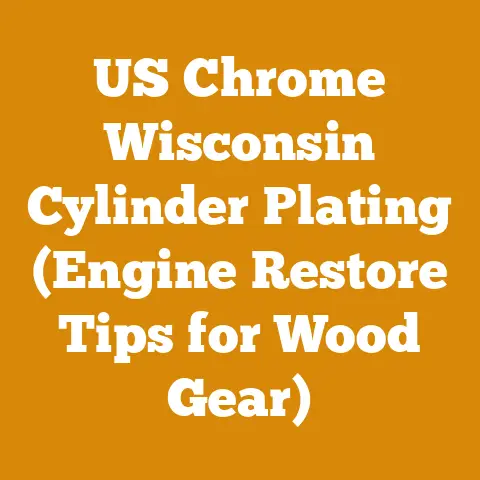 US Chrome Wisconsin Cylinder Plating (Engine Restore Tips for Wood Gear)