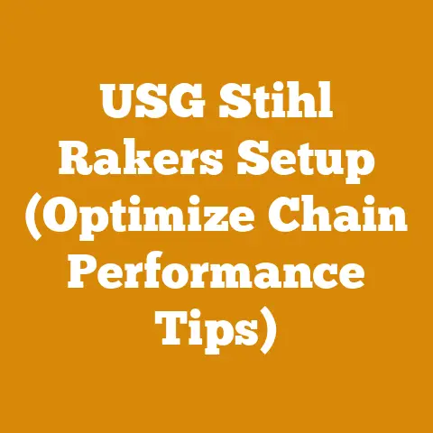 USG Stihl Rakers Setup (Optimize Chain Performance Tips)
