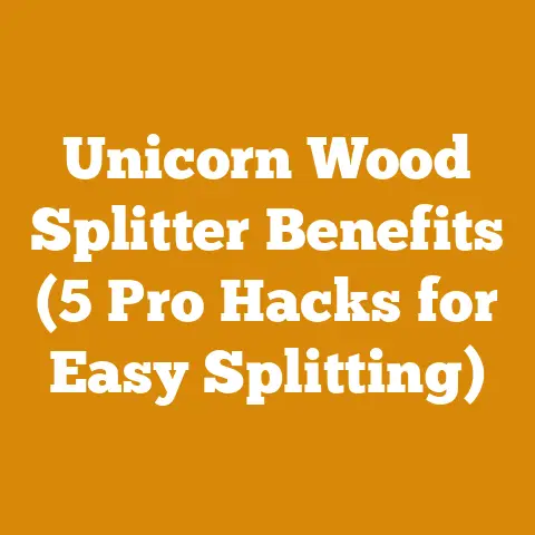 Unicorn Wood Splitter Benefits (5 Pro Hacks for Easy Splitting)