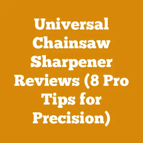Universal Chainsaw Sharpener Reviews (8 Pro Tips for Precision)