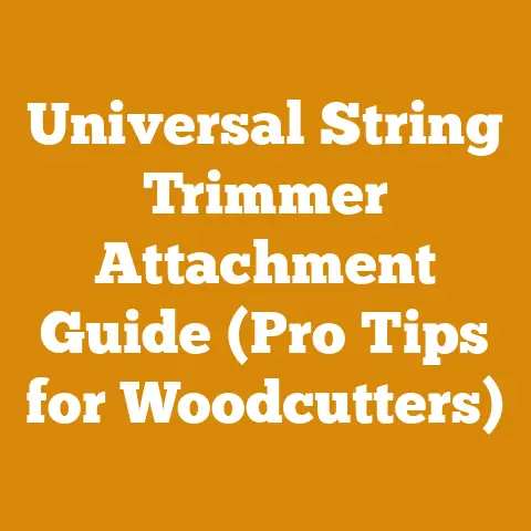 Universal String Trimmer Attachment Guide (Pro Tips for Woodcutters)