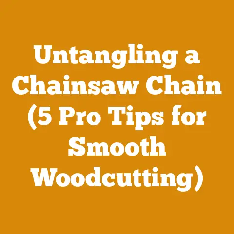 Untangling a Chainsaw Chain (5 Pro Tips for Smooth Woodcutting)