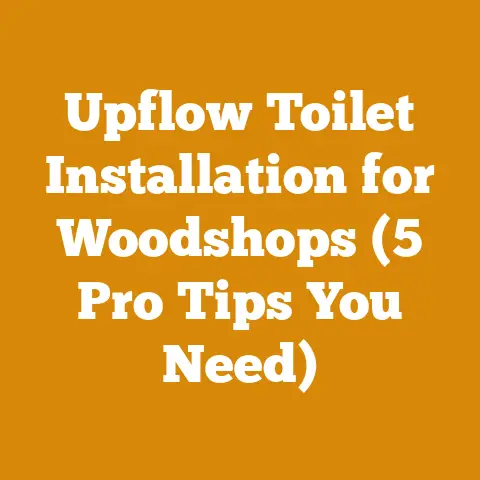 Upflow Toilet Installation for Woodshops (5 Pro Tips You Need)