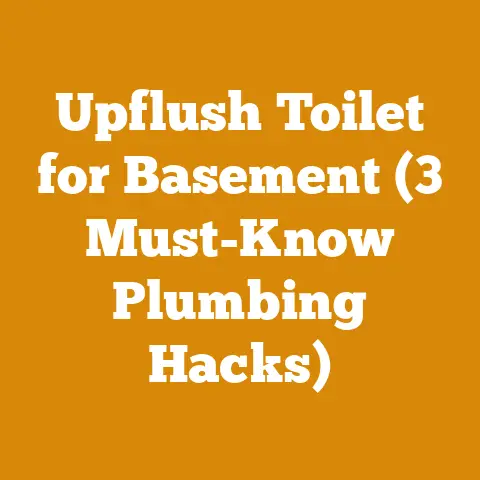 Upflush Toilet for Basement (3 Must-Know Plumbing Hacks)