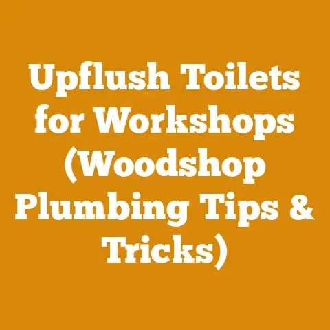 Upflush Toilets for Workshops (Woodshop Plumbing Tips & Tricks)
