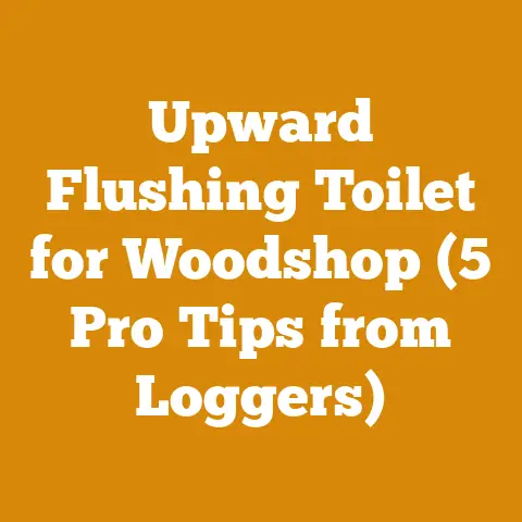 Upward Flushing Toilet for Woodshop (5 Pro Tips from Loggers)