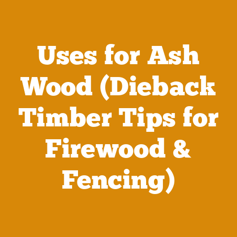 Uses for Ash Wood (Dieback Timber Tips for Firewood & Fencing)