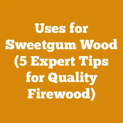 Uses for Sweetgum Wood (5 Expert Tips for Quality Firewood)