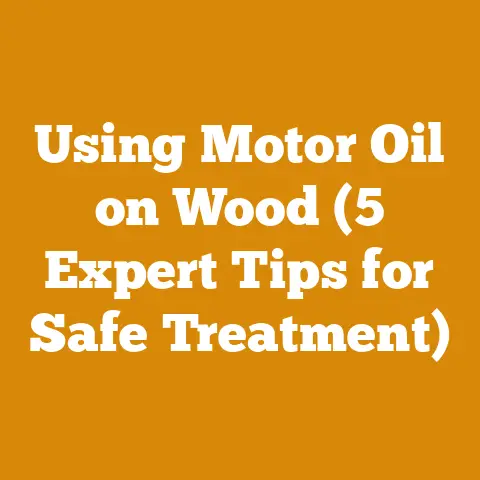 Using Motor Oil on Wood (5 Expert Tips for Safe Treatment)