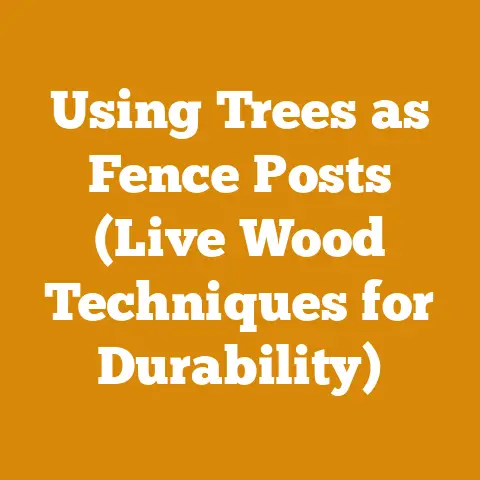 Using Trees as Fence Posts (Live Wood Techniques for Durability)