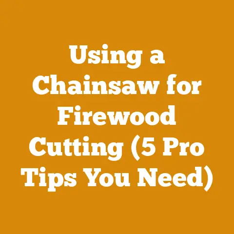 Using a Chainsaw for Firewood Cutting (5 Pro Tips You Need)