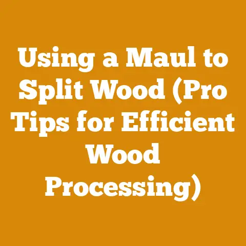 Using a Maul to Split Wood (Pro Tips for Efficient Wood Processing)