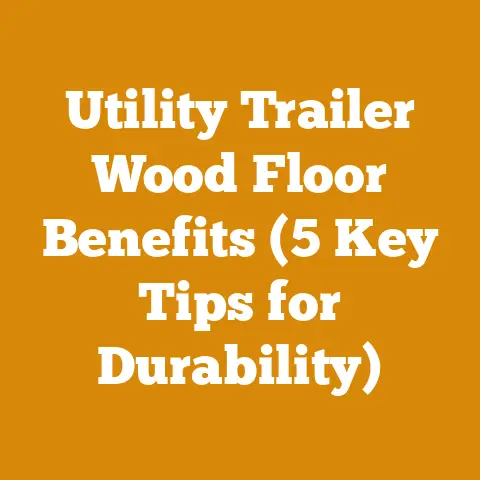 Utility Trailer Wood Floor Benefits (5 Key Tips for Durability)