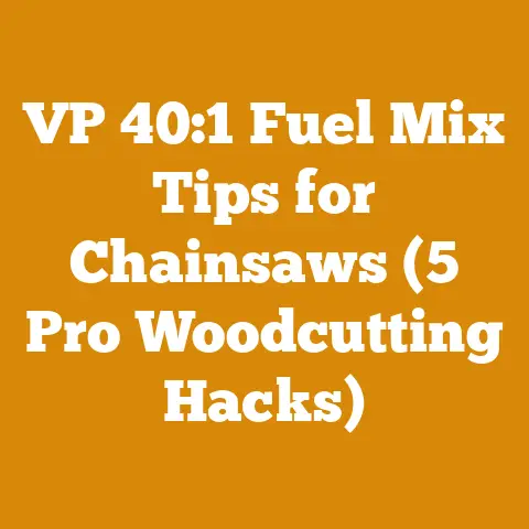 VP 40:1 Fuel Mix Tips for Chainsaws (5 Pro Woodcutting Hacks)