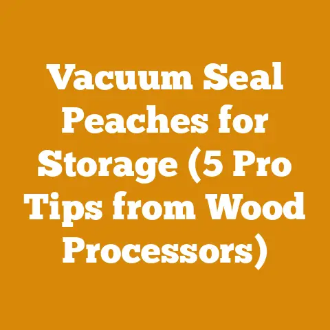 Vacuum Seal Peaches for Storage (5 Pro Tips from Wood Processors)