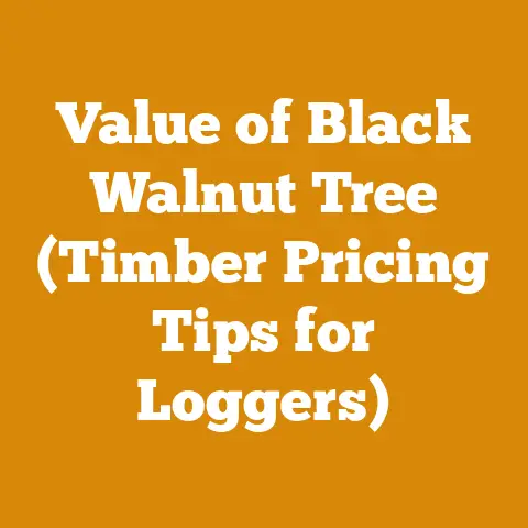 Value of Black Walnut Tree (Timber Pricing Tips for Loggers)