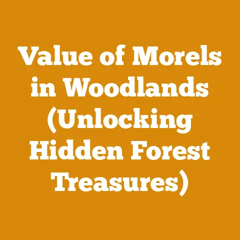 Value of Morels in Woodlands (Unlocking Hidden Forest Treasures)