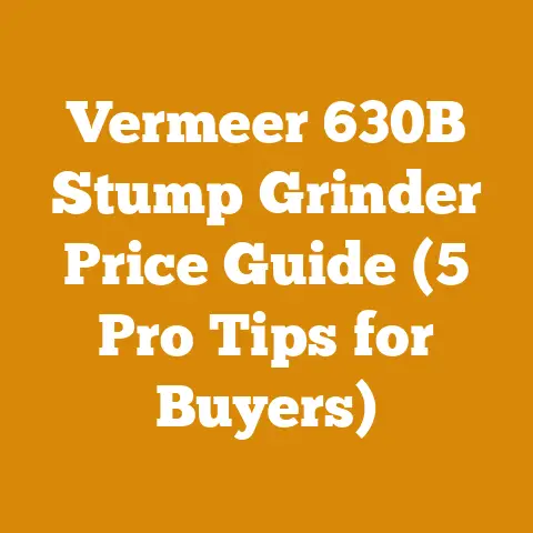 Vermeer 630B Stump Grinder Price Guide (5 Pro Tips for Buyers)