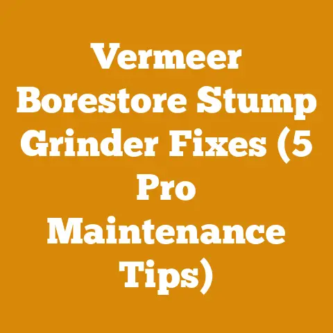 Vermeer Borestore Stump Grinder Fixes (5 Pro Maintenance Tips)
