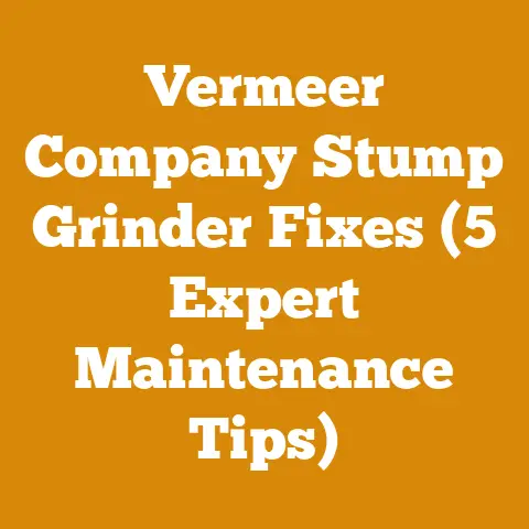 Vermeer Company Stump Grinder Fixes (5 Expert Maintenance Tips)