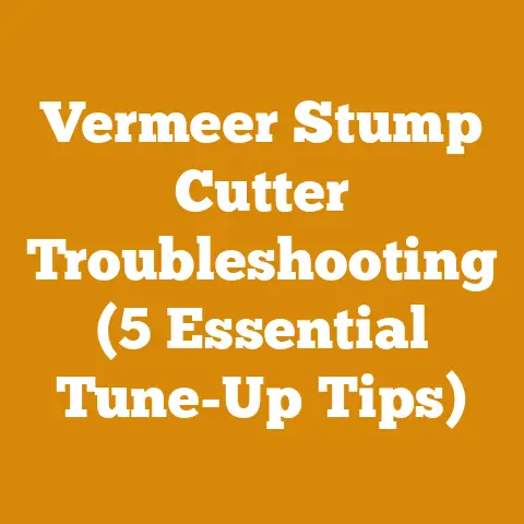 Vermeer Stump Cutter Troubleshooting (5 Essential Tune-Up Tips)