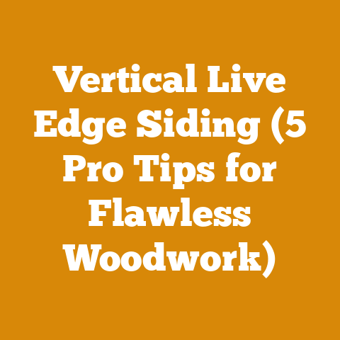 Vertical Live Edge Siding (5 Pro Tips for Flawless Woodwork)