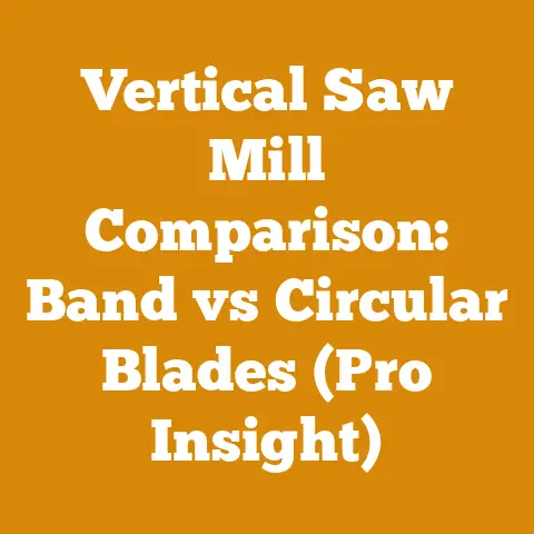 Vertical Saw Mill Comparison: Band vs Circular Blades (Pro Insight)