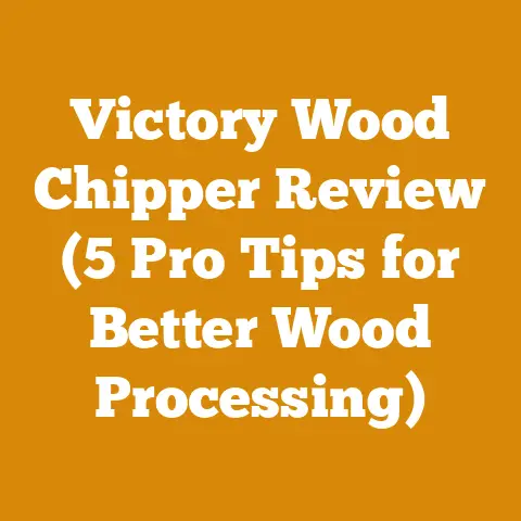 Victory Wood Chipper Review (5 Pro Tips for Better Wood Processing)