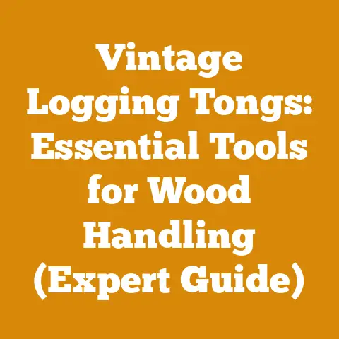 Vintage Logging Tongs: Essential Tools for Wood Handling (Expert Guide)