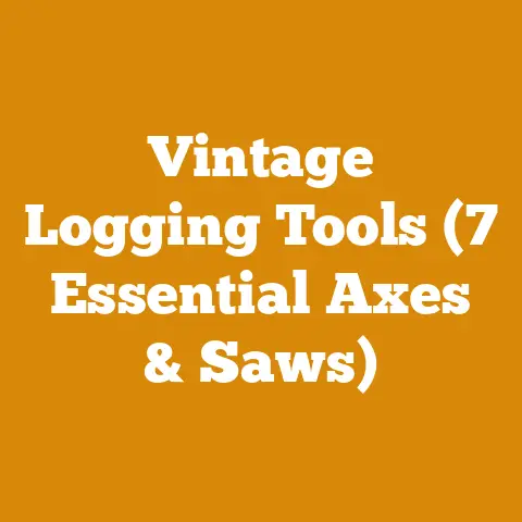 Vintage Logging Tools (7 Essential Axes & Saws)